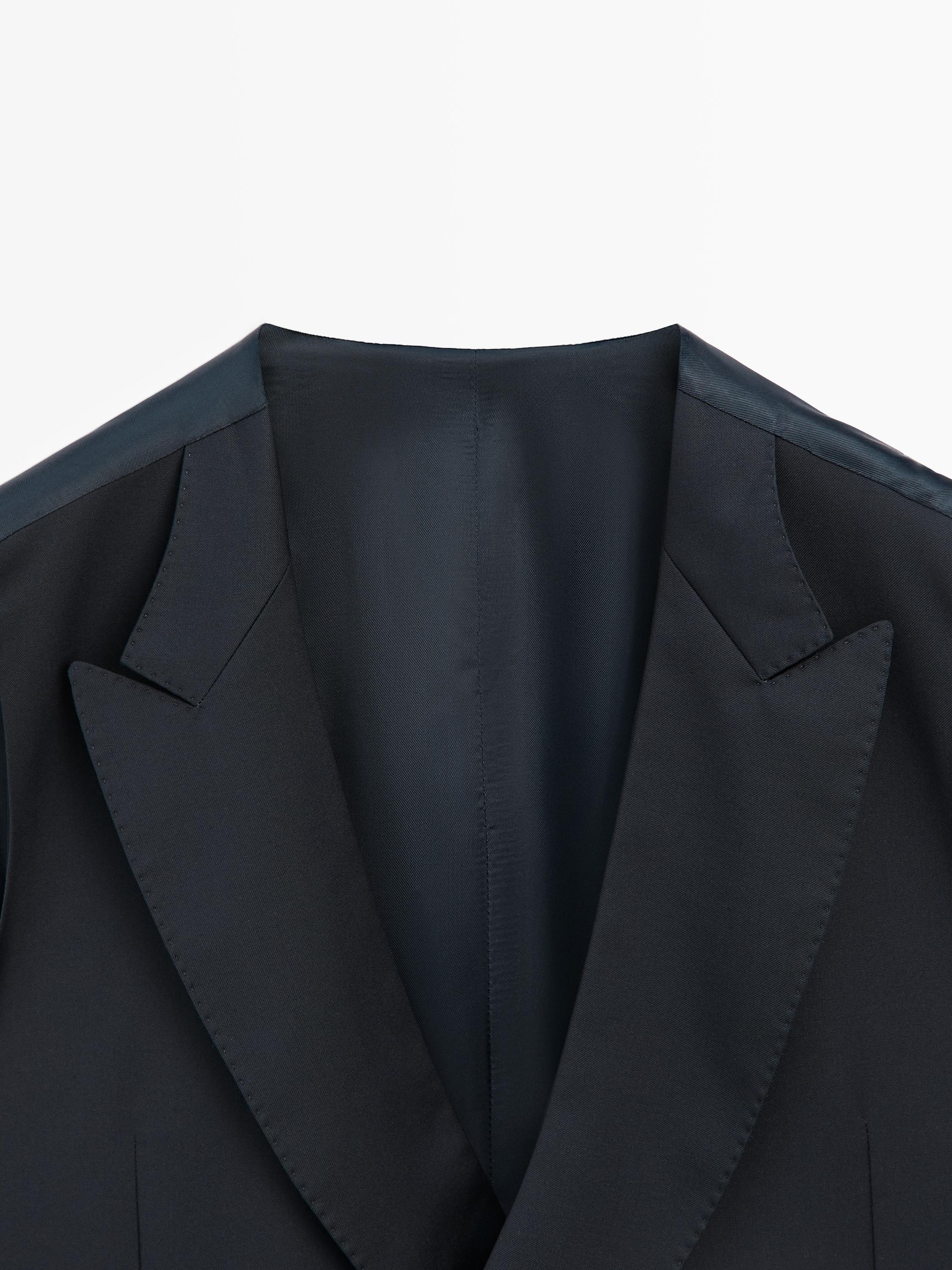 Gilet de costume en laine froide
